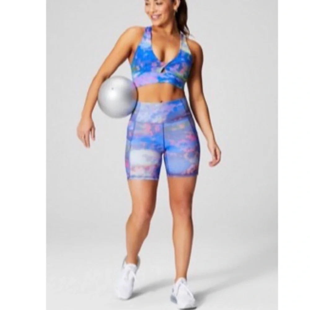 Fabletics Multicolor Sports Bra - Picture 2 of 5